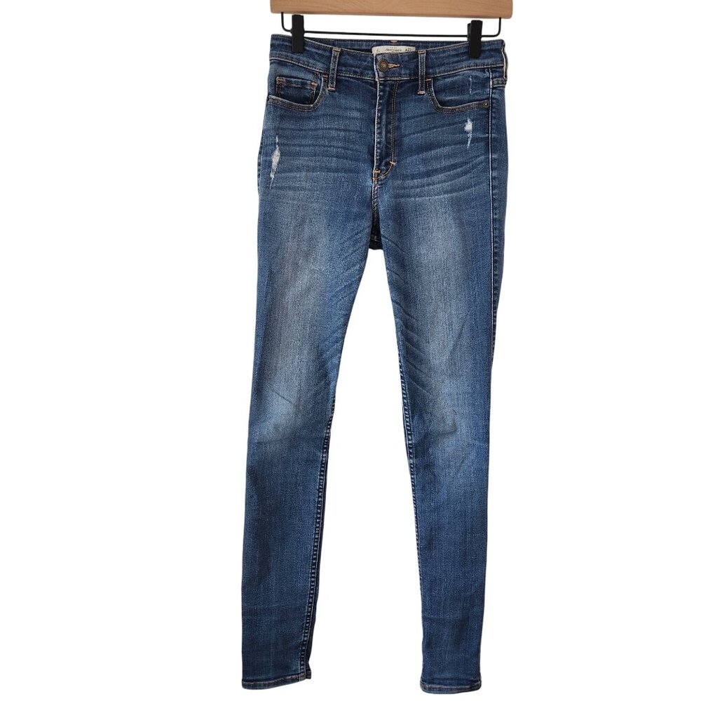 Abercrombie & Fitch Blue Skinny Jeans